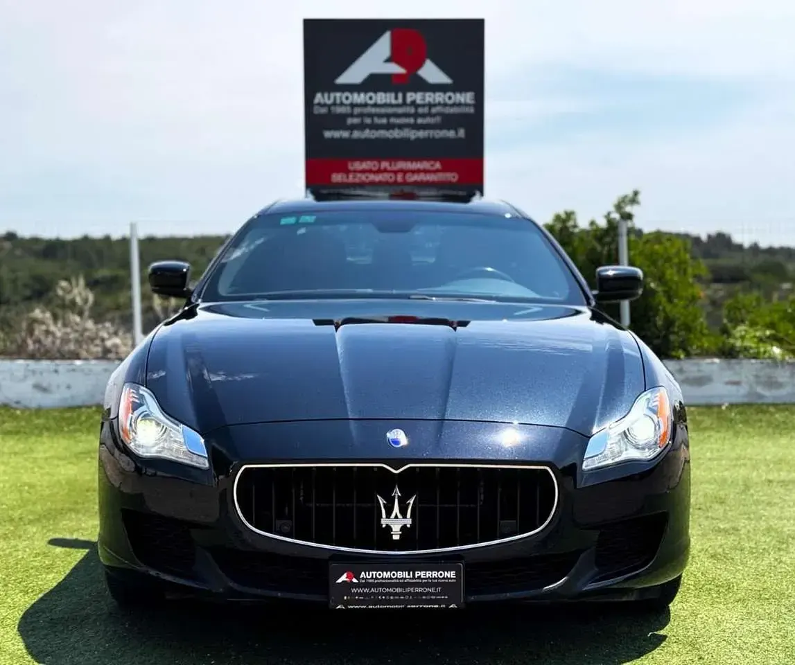 Usata Maserati Quattroporte GranLusso 411 CV (302 kW) 2013 Nero ribelle Berlina