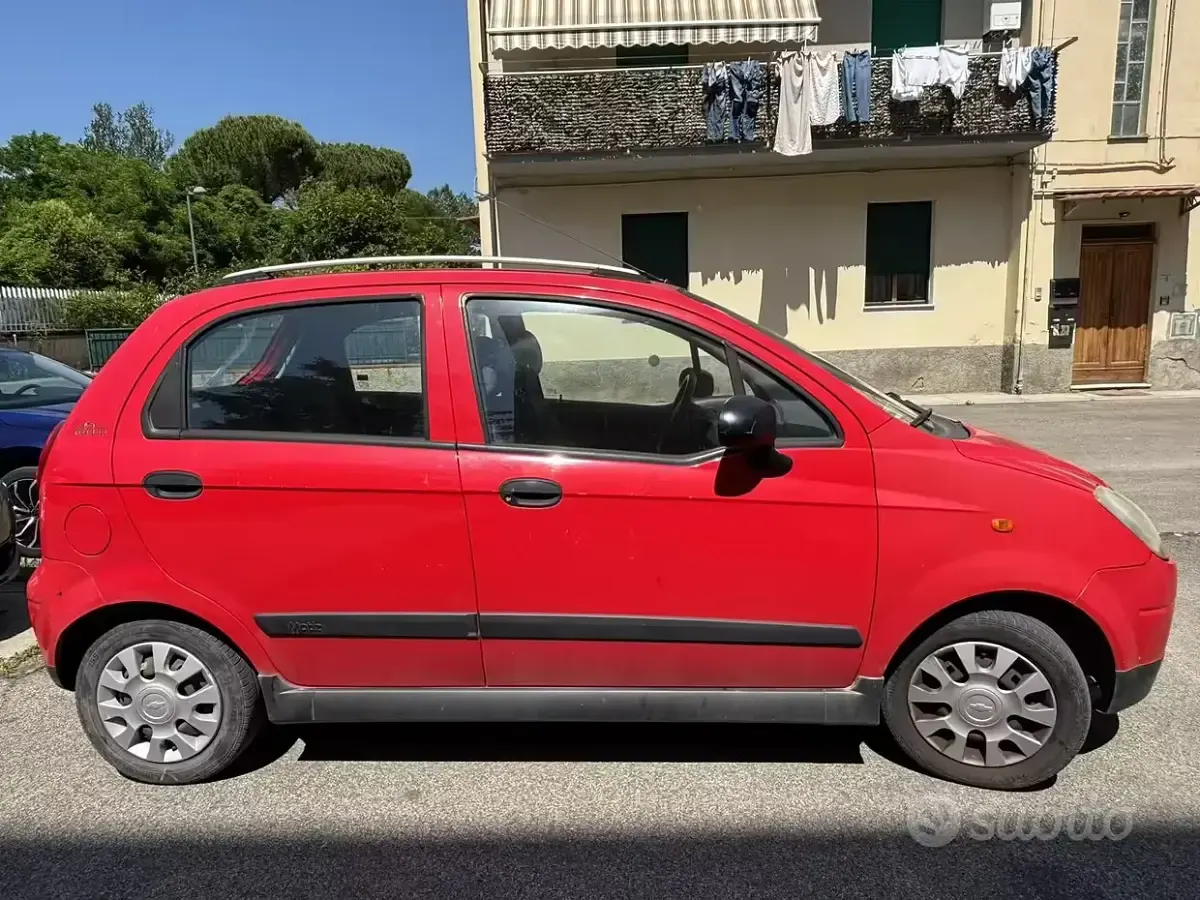 Usata Chevrolet Matiz 52 CV (38 kW) 2007 Rosso Utilitaria