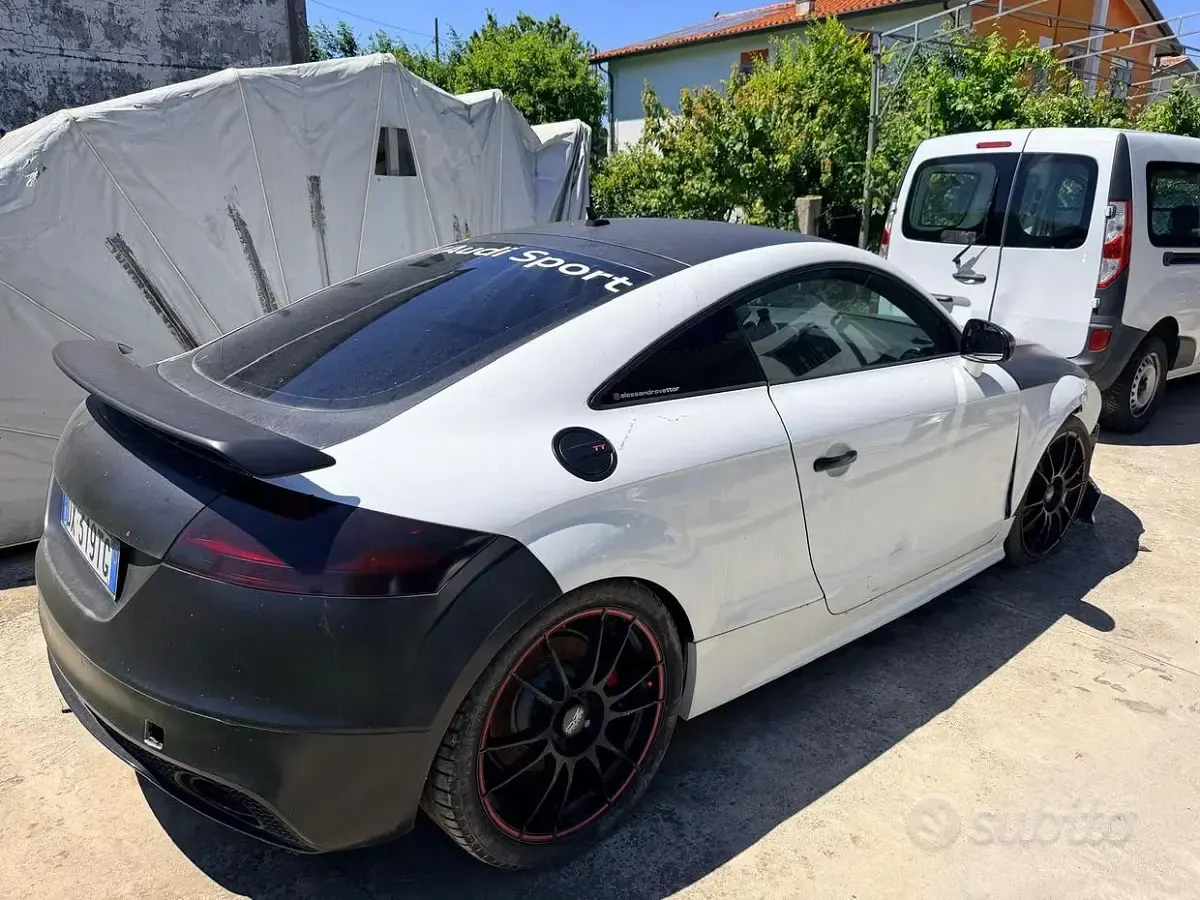 Usata Audi TTS 350 CV (257 kW) 2009 Bianco Coupé