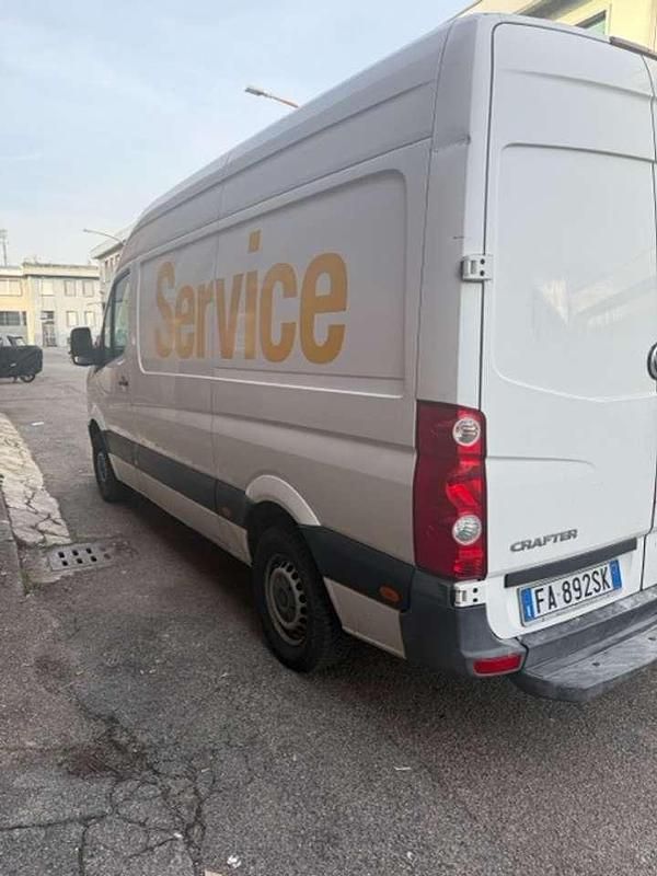 Usata VW Crafter 150 CV (110 kW) 2015 Bianco Furgone