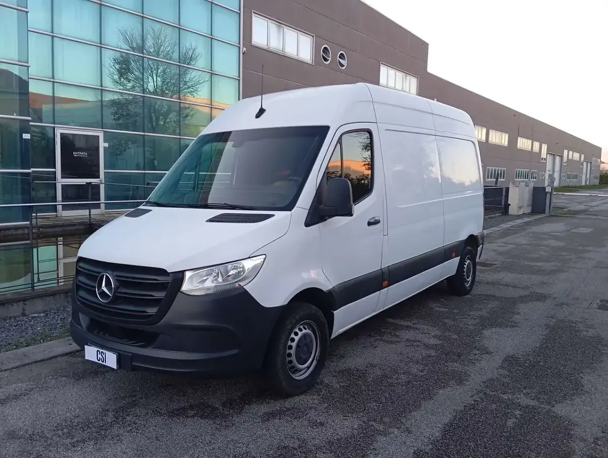 Usata Mercedes Sprinter 141 CV (103 kW) 2018 Bianco Furgone