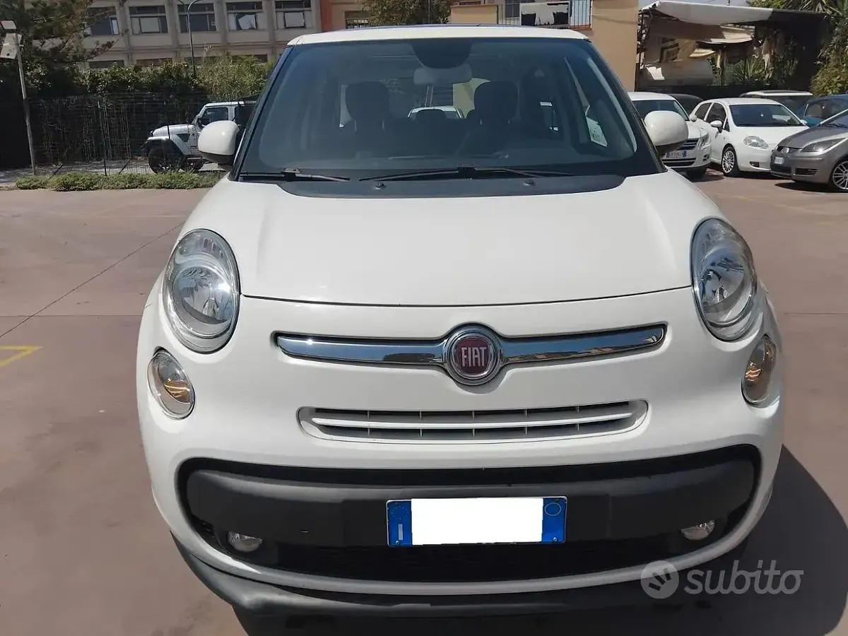 Usata Fiat 500L Lounge 95 CV (69 kW) 2014 Bianco Monovolume
