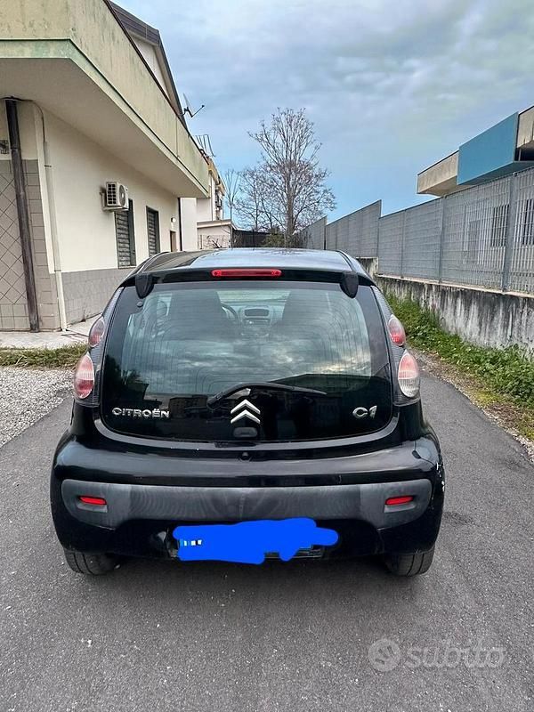Usata Citroën C1 68 CV (50 kW) 2010 Nero Utilitaria