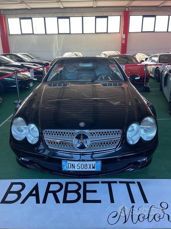Usata Mercedes SL350 AMG 2003 Nero Cabrio