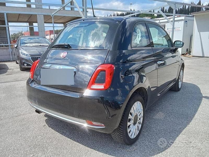 Usata Fiat 500 Lounge 69 CV (50 kW) 2016 Nero Berlina