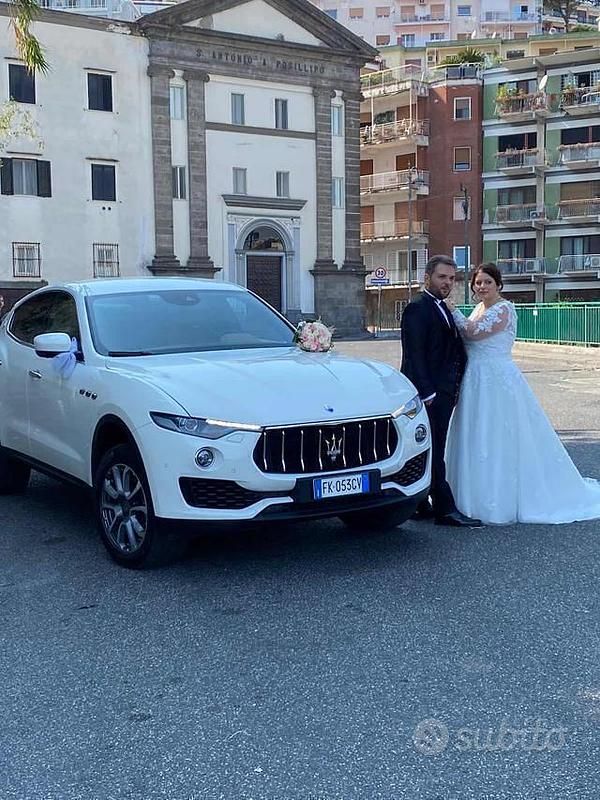 Usata Maserati Levante 250 CV (183 kW) 2017 Bianco pastello SUV