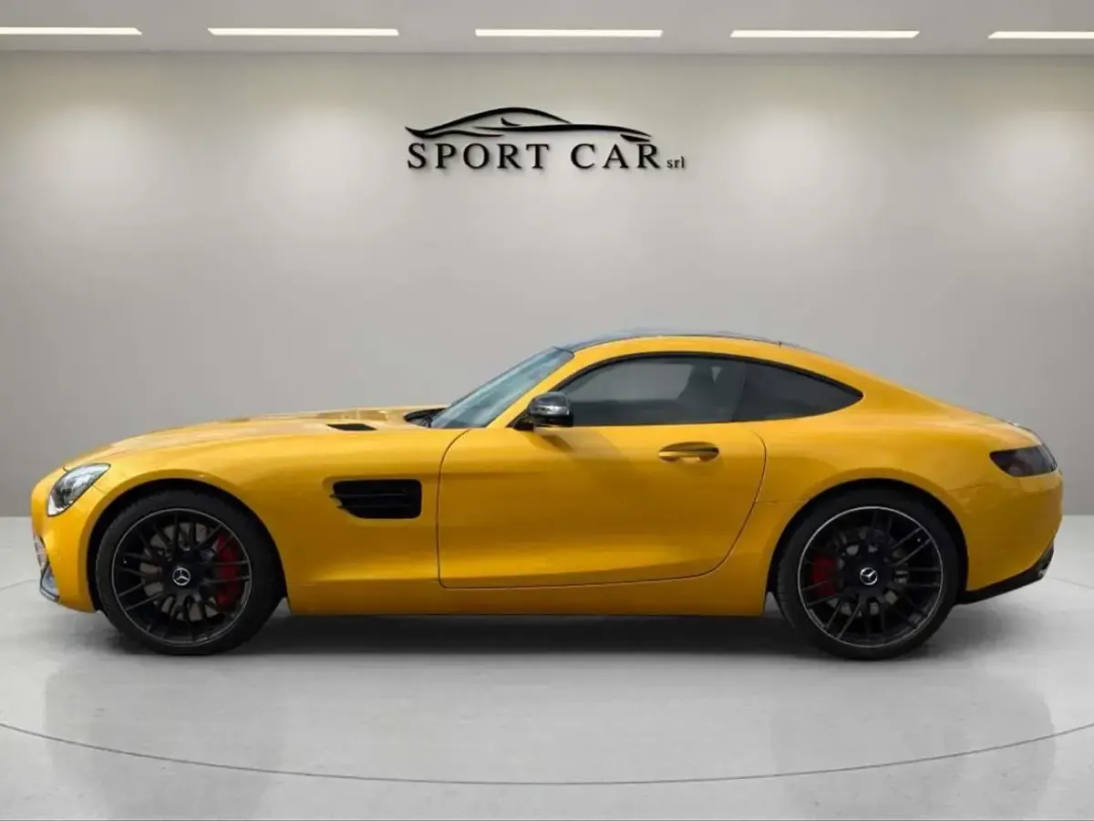 Usata Mercedes AMG GT S AMG 510 CV (375 kW) 2015 Giallo Coupé