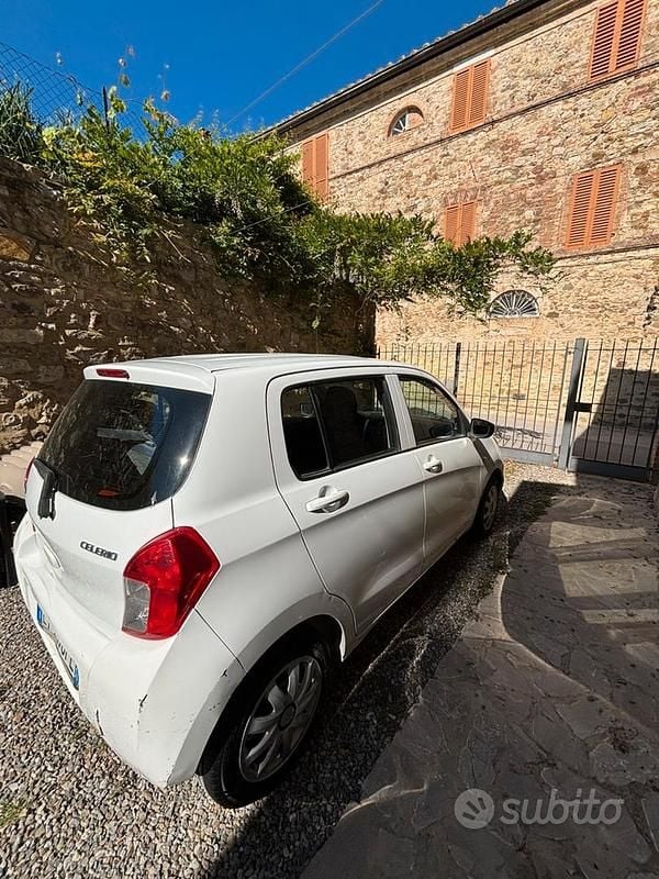 Usata Suzuki Celerio 68 CV (50 kW) 2015 Bianco Utilitaria