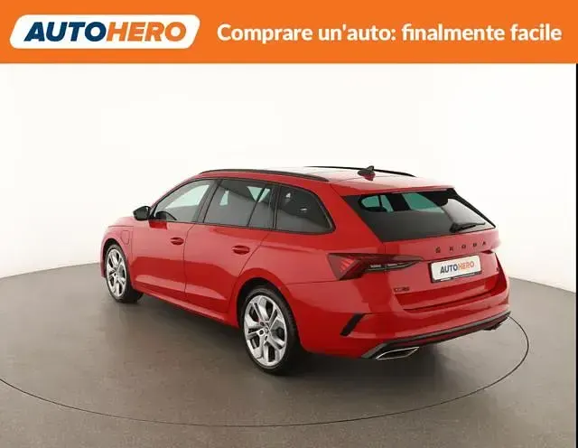 Usata Skoda Octavia RS 150 CV (110 kW) 2021 Rosso Station wagon