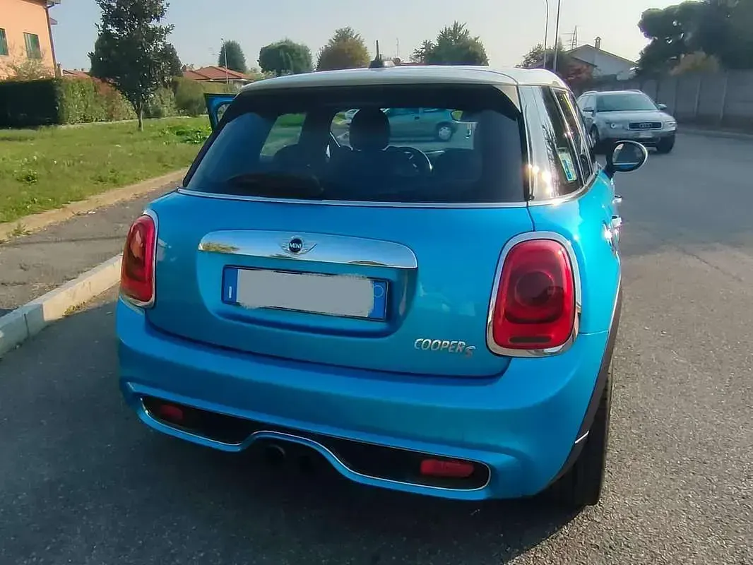 Usata Mini Cooper S 192 CV (141 kW) 2015 Blu/azzurro Utilitaria