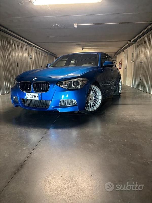 Usata BMW 120 M Sport 184 CV (135 kW) 2015 Blu Utilitaria