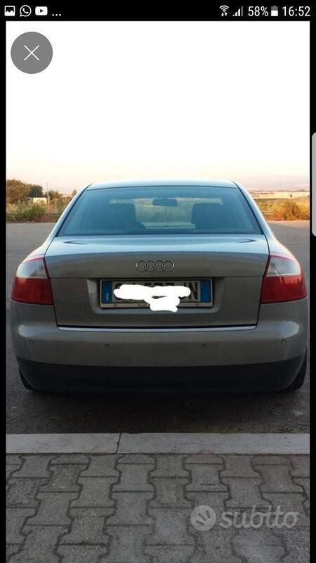 Usata Audi A4 180 CV (132 kW) 2003 Grigio Berlina