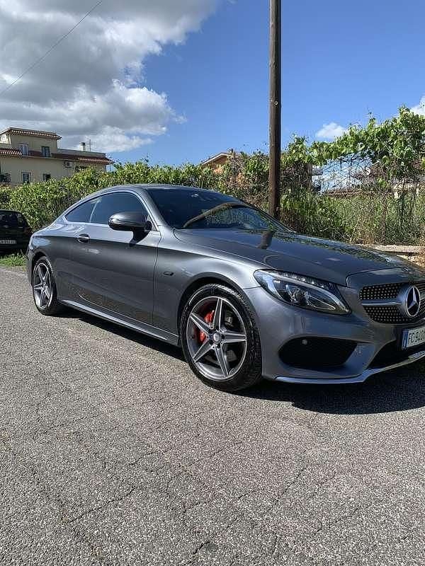Grigio Usata 2016 Mercedes C220 Premium Plus Coupé | 16.500 € (Buon prezzo) - Immagine 1/4