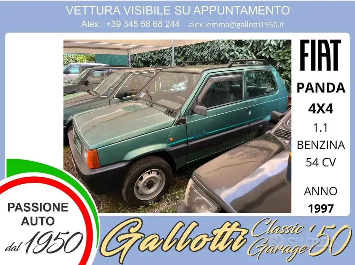 Usata Fiat Panda Club 54 CV (39 kW) 1997