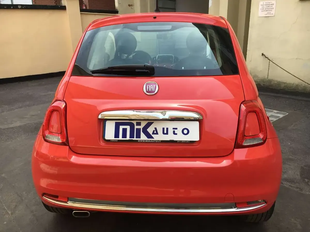 Usata Fiat 500 Lounge 95 CV (69 kW) 2017 Corallo Utilitaria