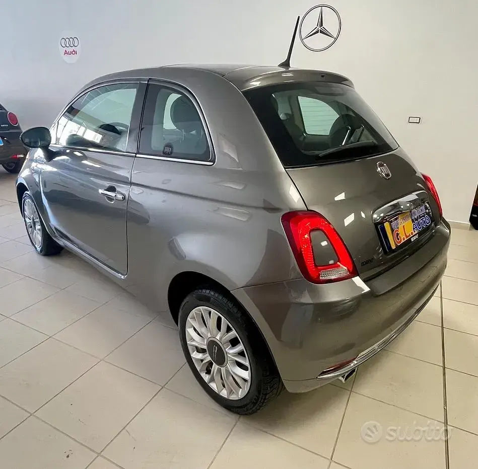 Usata Fiat 500 Lounge 95 CV (69 kW) 2017 Grigio Berlina