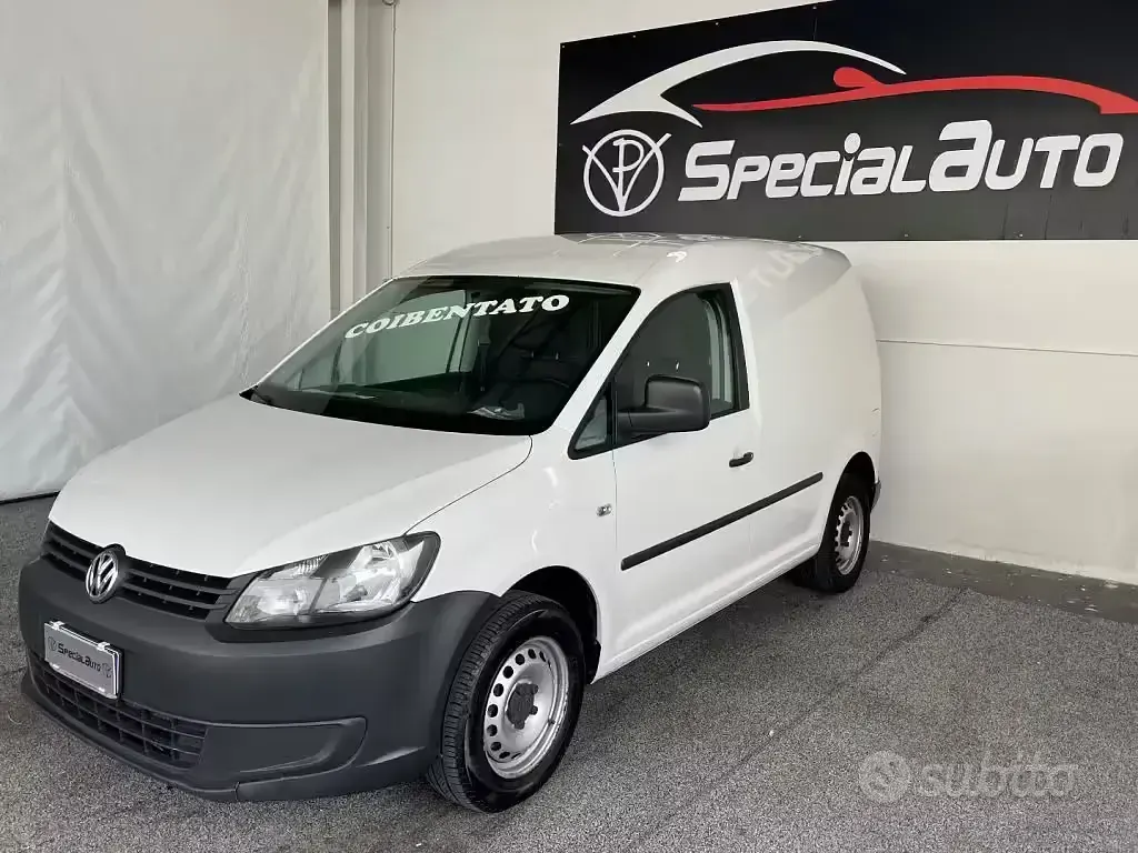 Usata VW Caddy 102 CV (75 kW) 2014 Bianco Monovolume