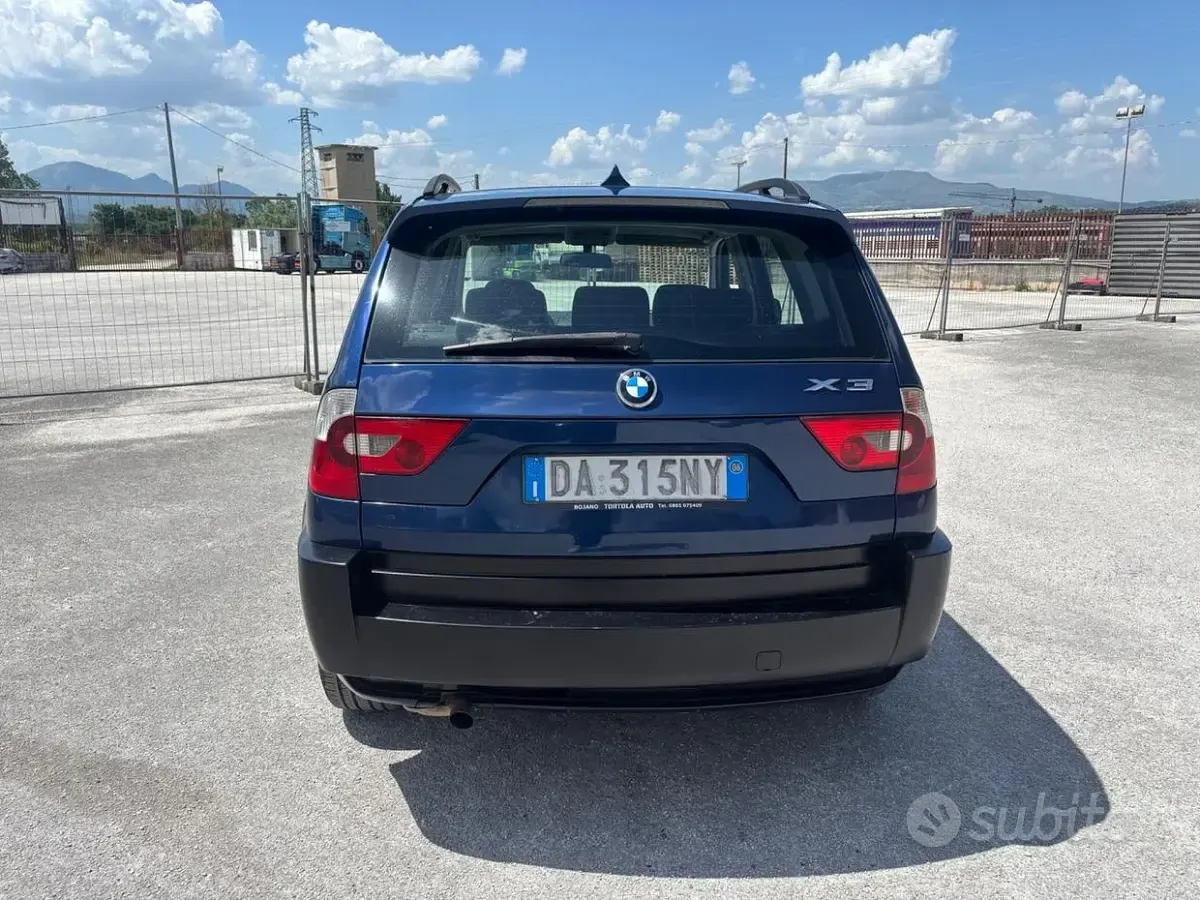 Usata BMW X3 150 CV (110 kW) 2006 Blu SUV