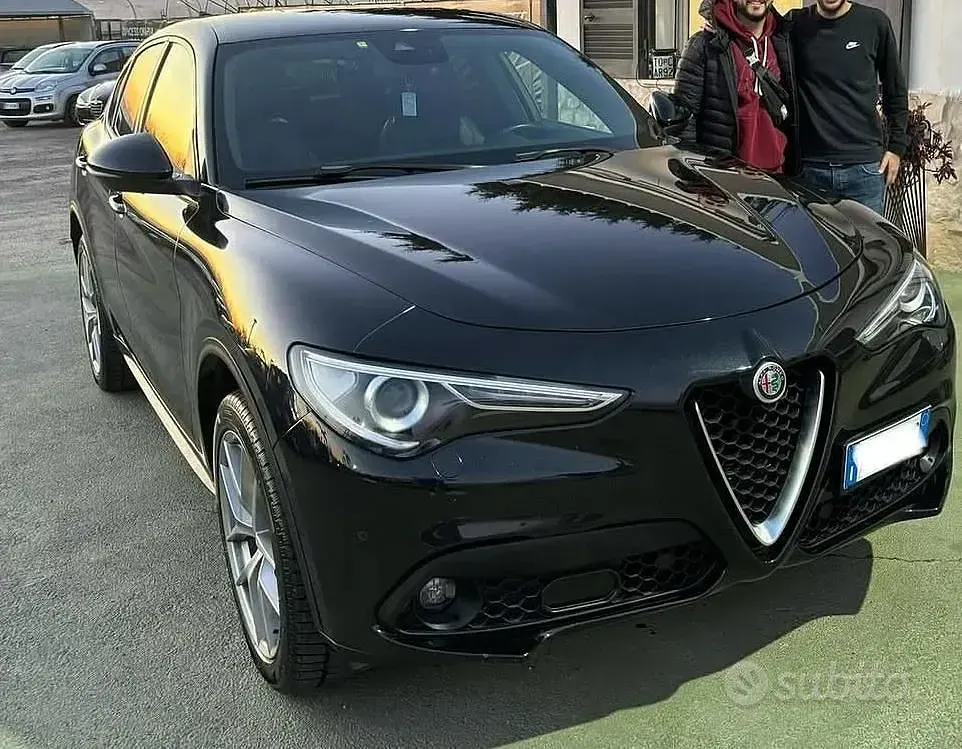 Usata Alfa Romeo Stelvio 210 CV (154 kW) 2019 Nero SUV