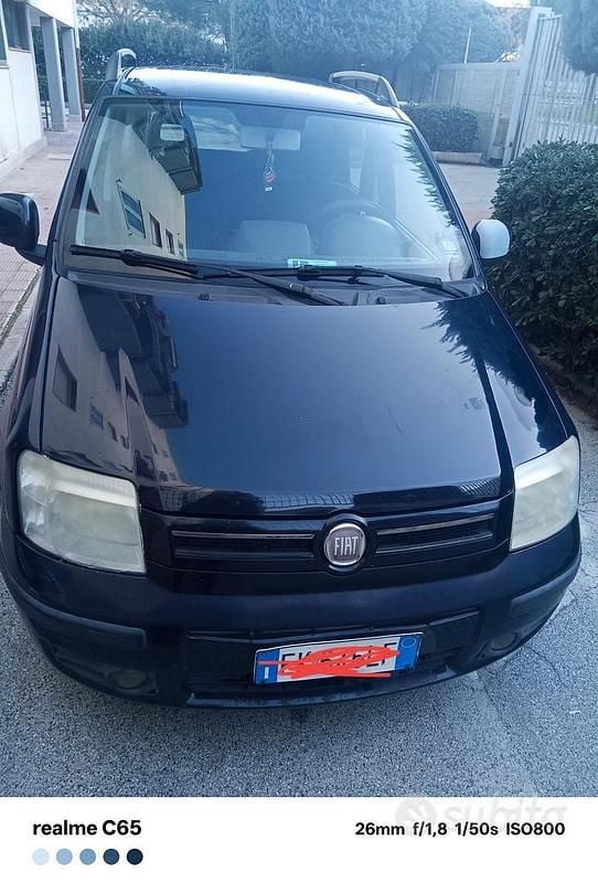 Usata Fiat Panda 77 CV (56 kW) 2010 Blu Berlina