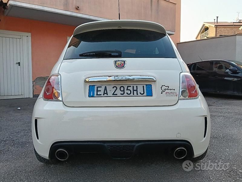 Usata Abarth 500 2011 Bianco Utilitaria