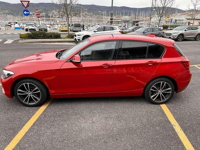 Brugt BMW 118 Sport Line 150 HK (110 kW) 2019 Rød Hatchback