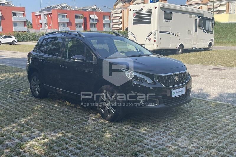 Usata Peugeot 2008 Active 83 CV (61 kW) 2019 Nero SUV
