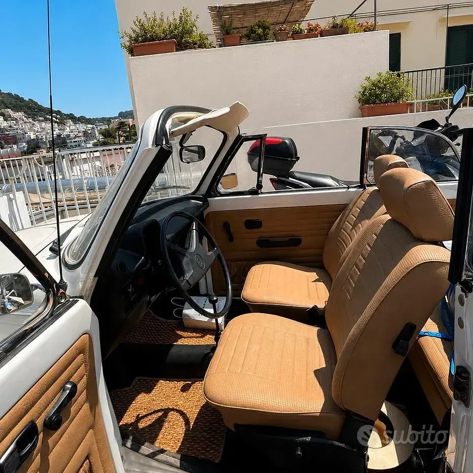 Usata VW Käfer 1970 Bianco Cabrio