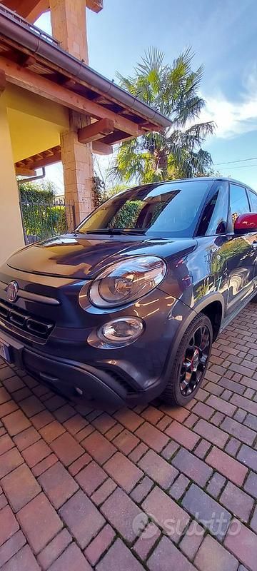 Usata Fiat 500L Cross 95 CV (69 kW) 2020 Grigio Monovolume