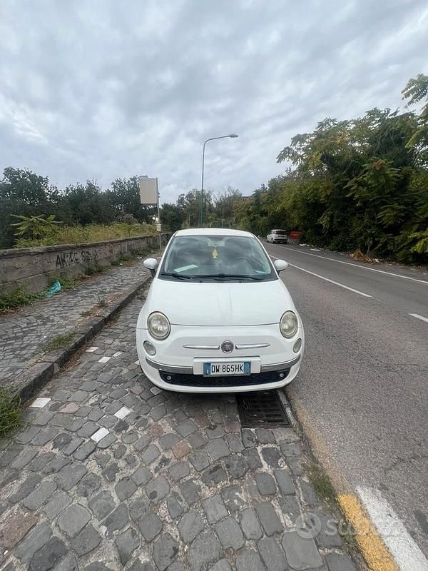 Usata Fiat 500 69 CV (50 kW) 2009 Bianco Utilitaria