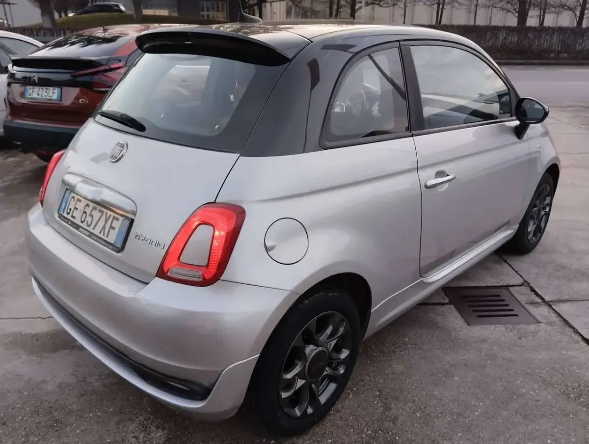 Usata Fiat 500 Connect 69 CV (50 kW) 2021 Argento Utilitaria