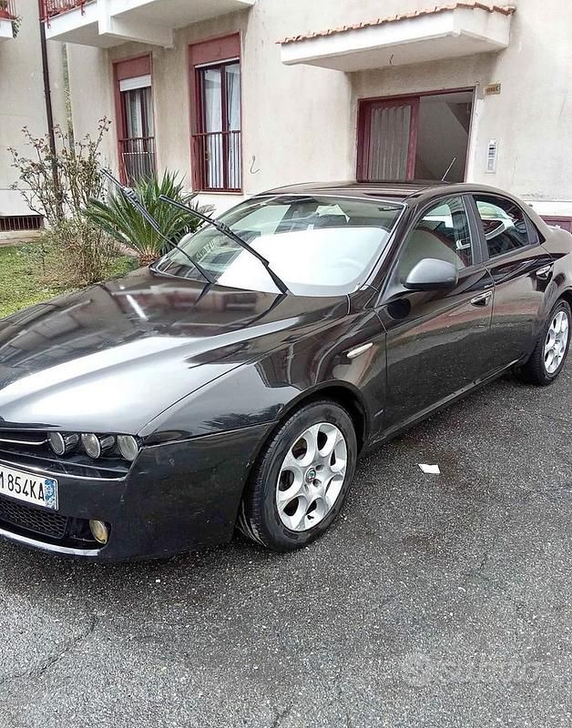 Usata Alfa Romeo 159 120 CV (88 kW) 2005 Nero Berlina