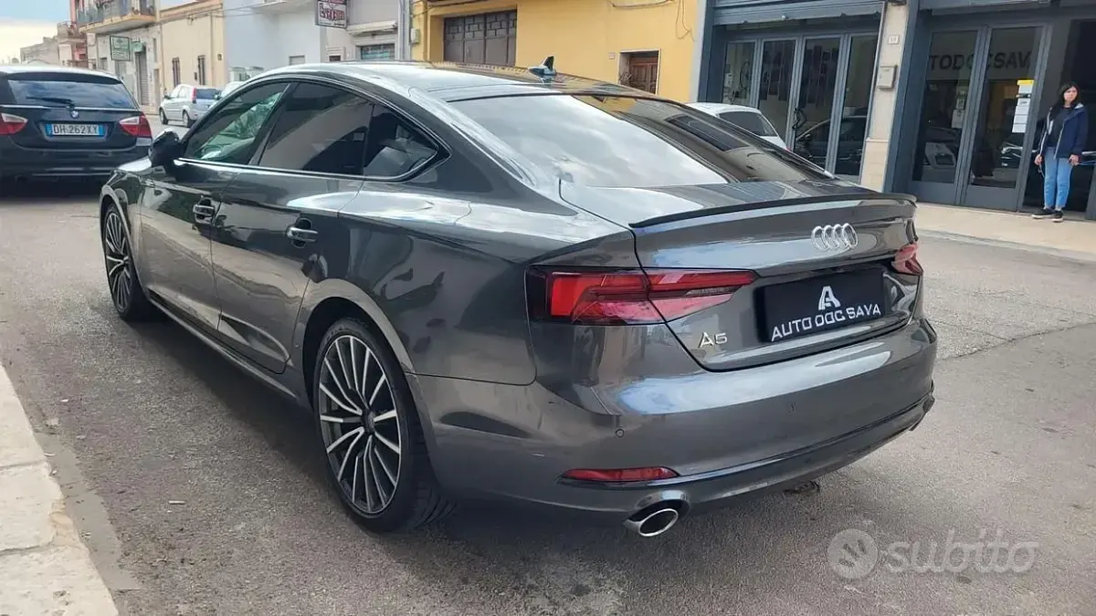 Usata Audi A5 S-Line 170 CV (125 kW) 2019 Grigio Coupé