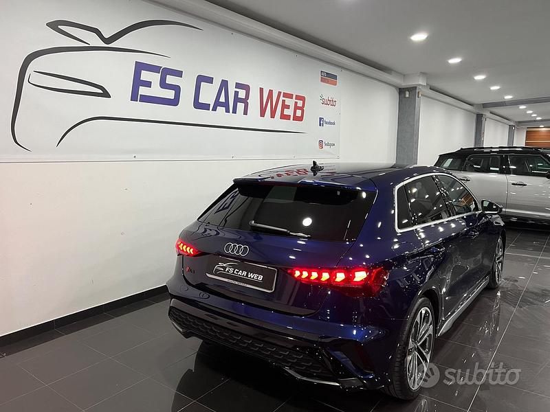 Usata Audi A3 S-Line 150 CV (110 kW) 2024 Blu Berlina