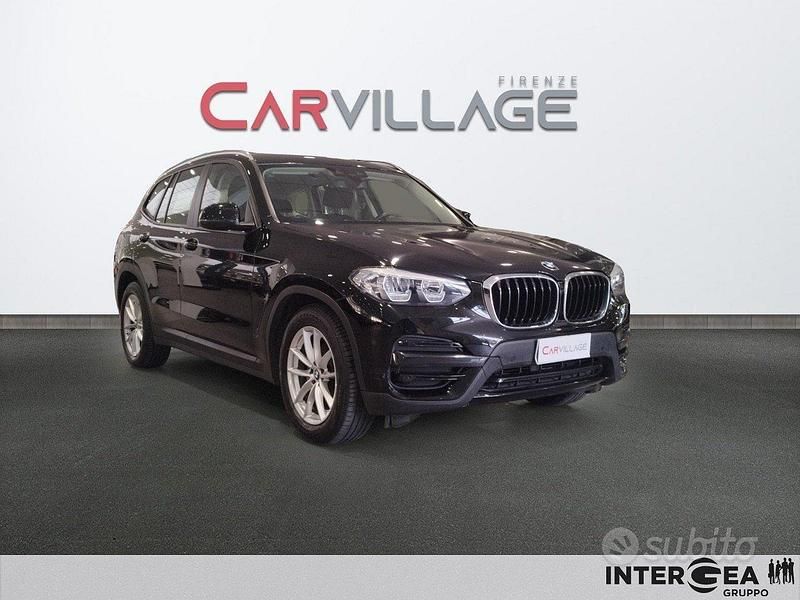 Usata BMW X3 Advantage 150 CV (110 kW) 2021 Nero SUV