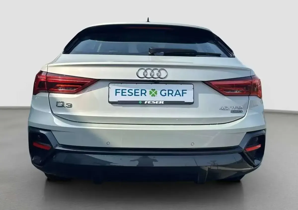 Usata Audi Q3 Sportback S-Line 190 CV (139 kW) 2020 Argento SUV