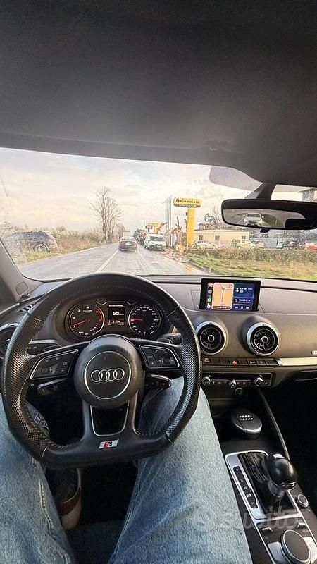 Usata Audi A3 S-Line 2018 Blu Berlina