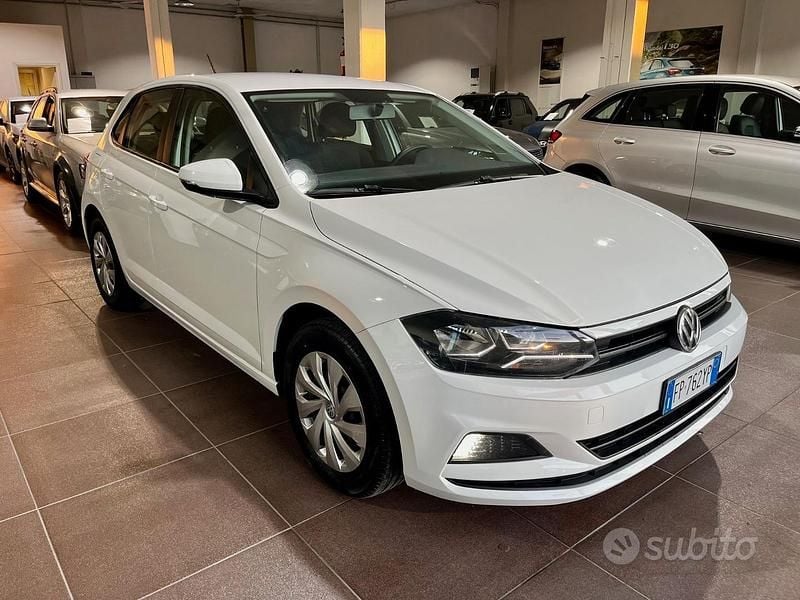 Usata VW Polo Comfortline 80 CV (58 kW) 2018 Bianco Utilitaria