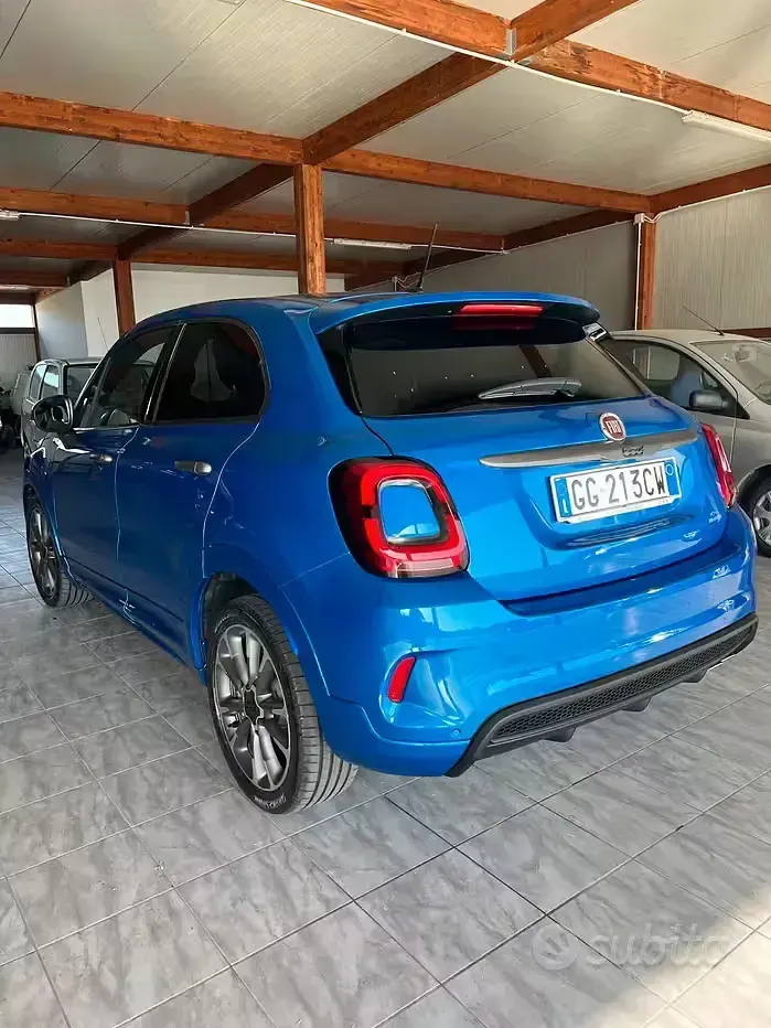 Usata Fiat 500X Sport 120 CV (88 kW) 2021 Blu SUV