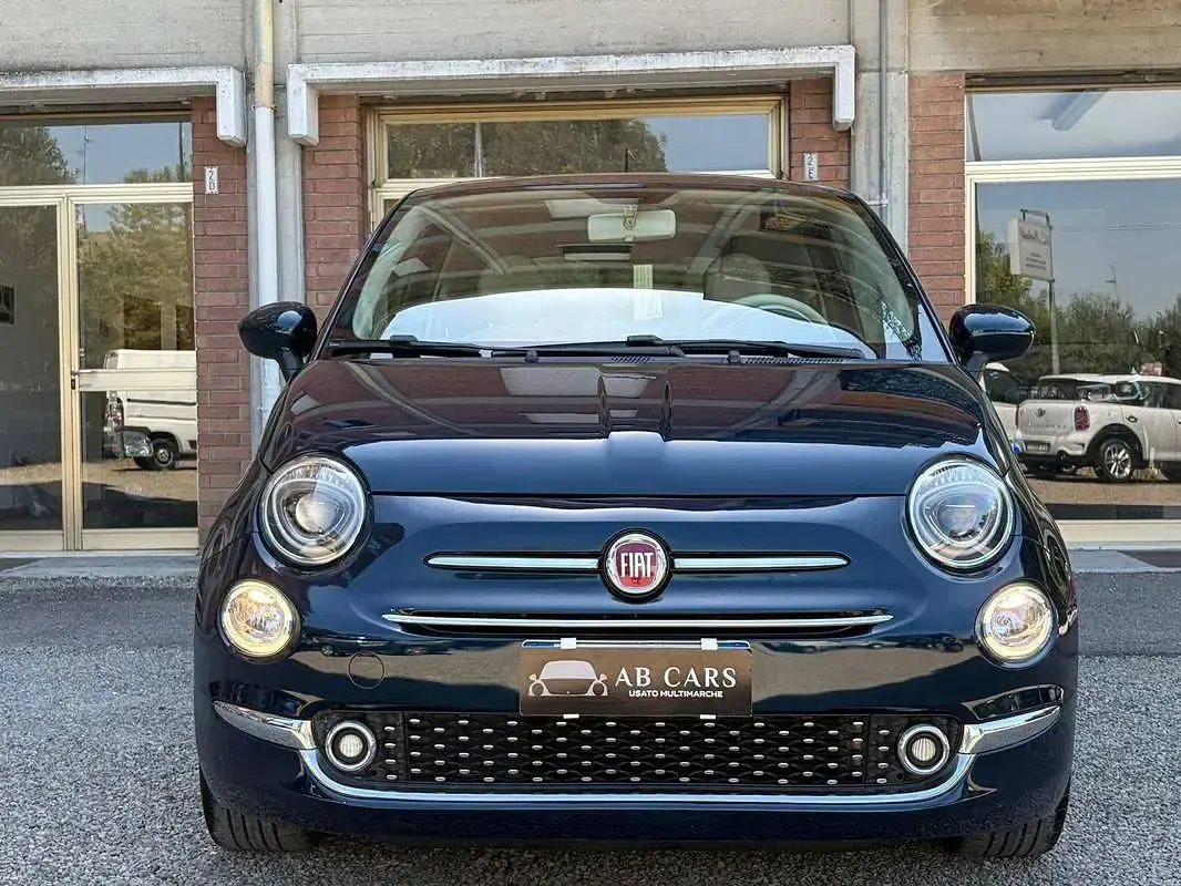 Usata Fiat 500 Lounge 69 CV (50 kW) 2016 Blu/azzurro Utilitaria