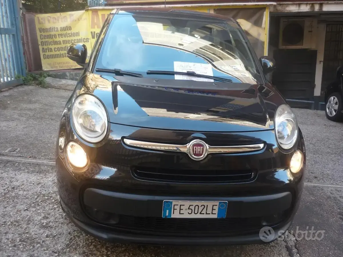 Usata Fiat 500L Business 95 CV (69 kW) 2016 Nero Monovolume