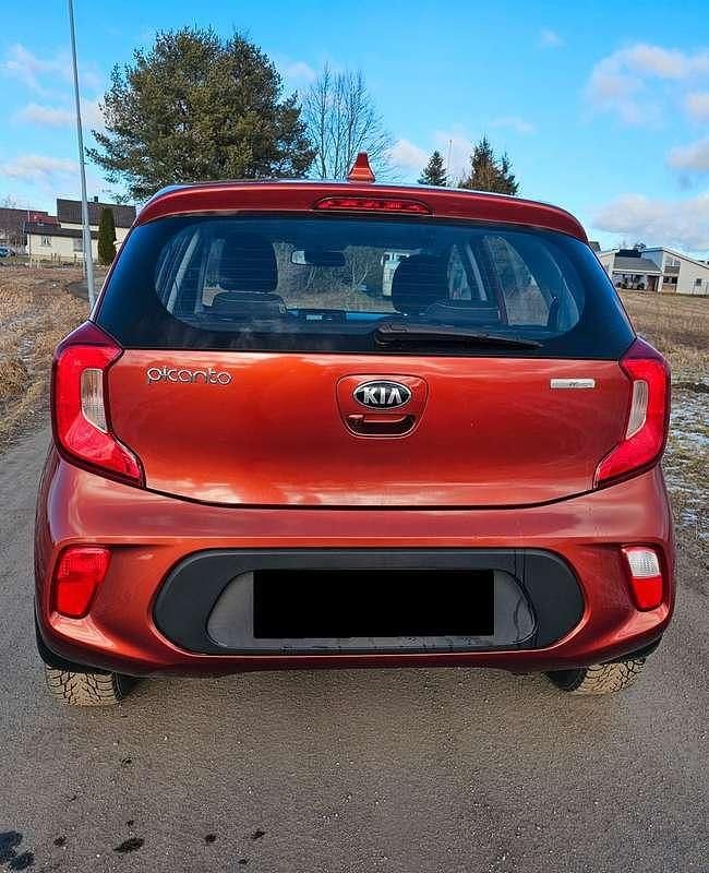 Usata Kia Picanto LX 60 CV (44 kW) 2007 Rosso Utilitaria