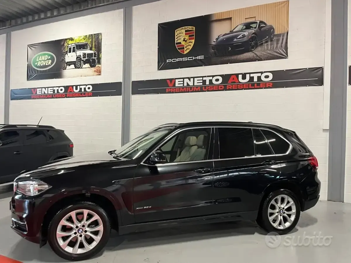 Usata BMW X5 Luxury Line 258 CV (189 kW) 2017 Nero SUV