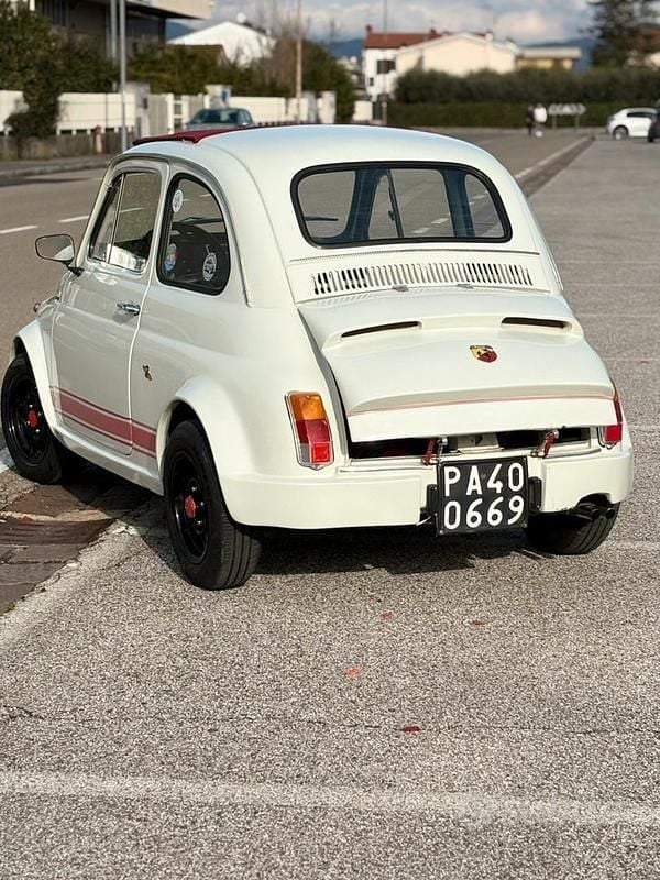 Usata Fiat 500 Abarth 1970 Bianco Berlina
