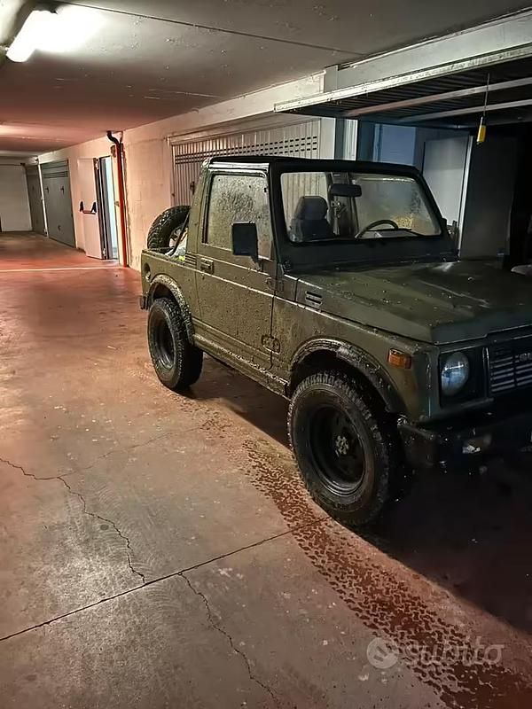 Usata Suzuki Samurai 64 CV (47 kW) 1992 Verde SUV