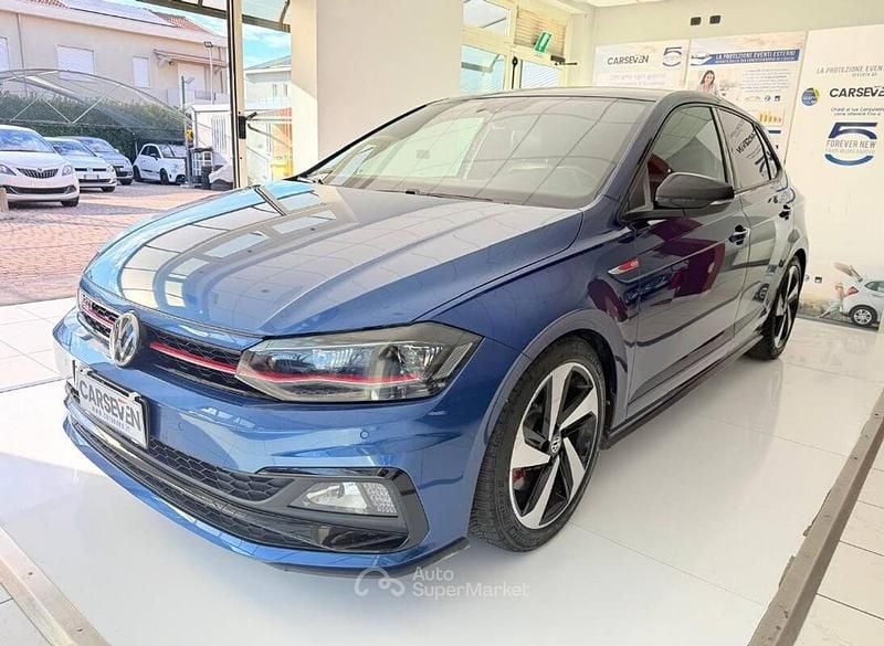 Blu Usata 2018 VW Polo GTI Tre volumi | 19.999 € (Buon prezzo) - Immagine 1/4