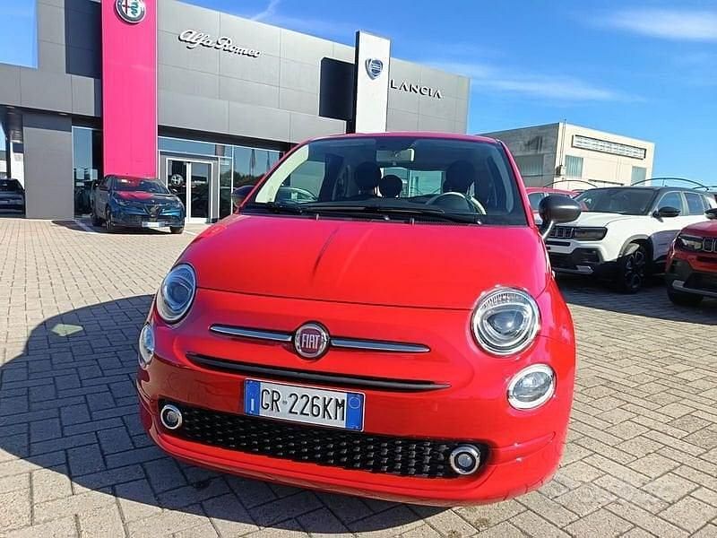 Usata Fiat 500 69 CV (50 kW) 2023 Rosso Berlina