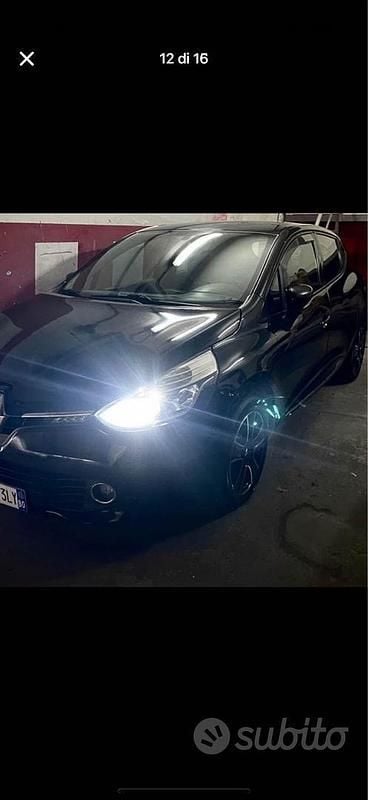 Usata Renault Clio IV Dynamique 88 CV (64 kW) 2013 Nero Berlina