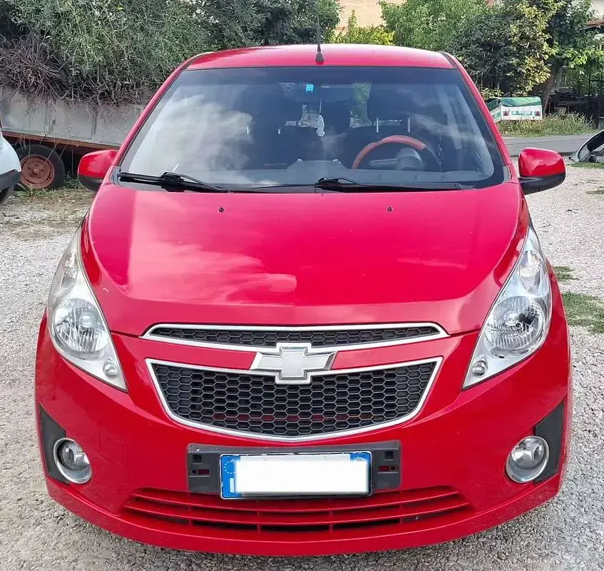 Usata Chevrolet Spark LS 68 CV (50 kW) 2011 Rosso Utilitaria