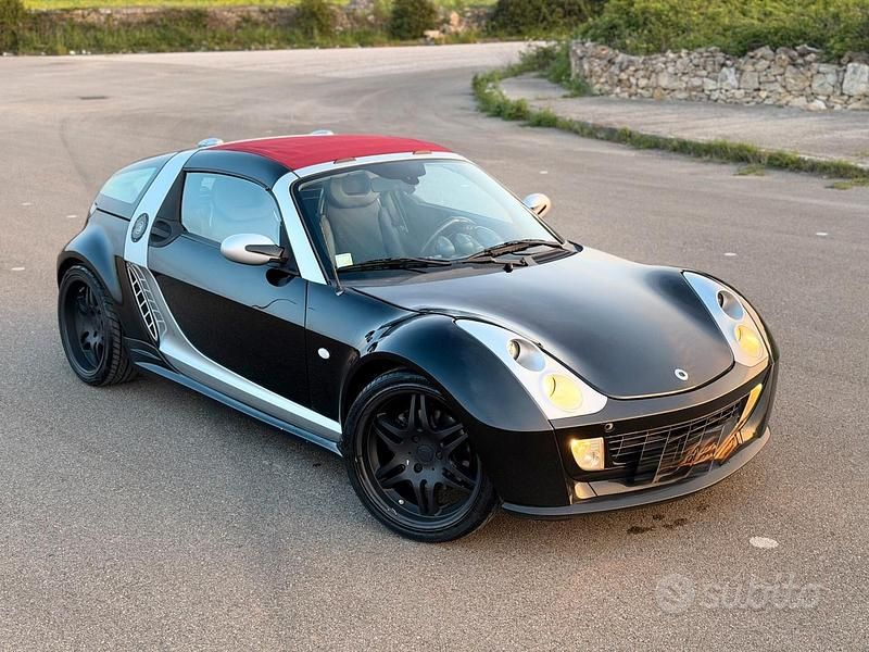 Usata Smart Roadster Brabus 101 CV (74 kW) 2005 Nero Cabrio